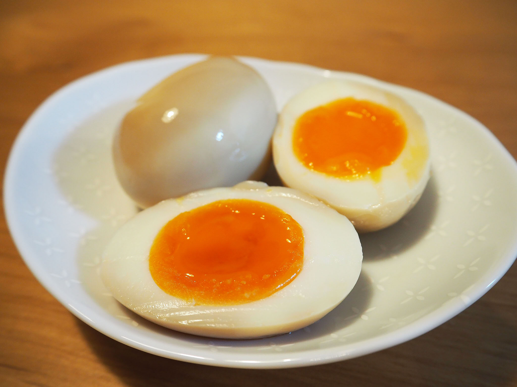 煮 卵 半熟